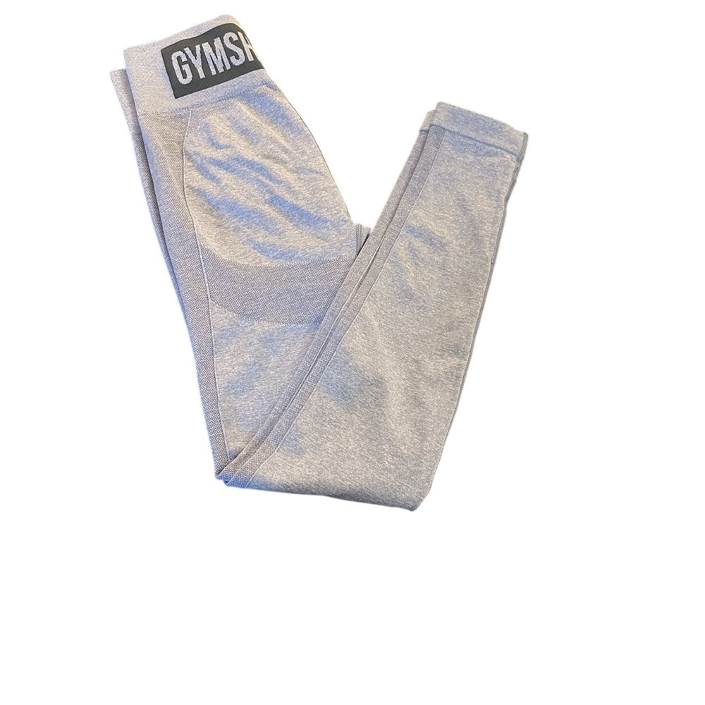 Gymshark Flex High Waisted Leggings in Light Gray Joggers
